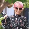 Nicole Richie Shows Off Her Skinny Stems At The Grove