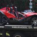 Tyga's Go-Kart Gets Towed From His Calabasas Home