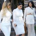 Kourtney Kardashian Leans To Her Sisters For Support