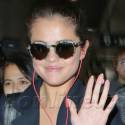 Selena Gomez Lands In Los Angeles With A Smile On Her Face