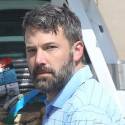 Ben Affleck Hits The Studio Without His Wedding Band