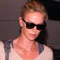 Charlize Theron Lands At LAX After Adoption News Breaks