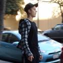 Justin Bieber Cruises Around On His Hoverboard