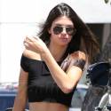 Kendall Jenner Shows Off Her Fit Form In Black