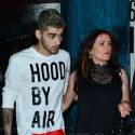 Zayn Malik Does Dinner With His Mom Tricia
