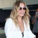 LeAnn Rimes Is In A Good Mood At LAX