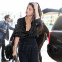 Selena Gomez Looks Gorgeous At LAX