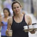 Jennifer Garner Gets Her Gym On