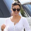 Kourtney Kardashian Grabs Early Morning Coffee With Penelope