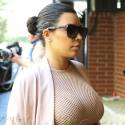 Kim Kardashian Looks Like She's Ready To Pop