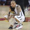 Chris Brown Hoops It Up At Charity Basketball Tournament