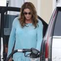 Caitlyn Jenner Stops For Gas In Calabasas