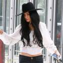 Vanessa Hudgens Visits The Salon