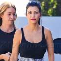 Kourtney Kardashian Wears A Pair Of Crazy Pants