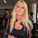 Tara Reid Shows Off Her Face Full Of Makeup
