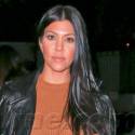 Kourtney Kardashian Enjoys A Night Out At Chateau Marmont