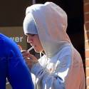 Justin Bieber Smokes A Cigarette At The Pharmacy