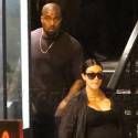 Kim And Kanye Grab Dinner At Bandera With Kris Jenner And Corey Gamble