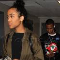 Destiny Odom And Lamar Odom Jr. Arrive At LAX To Visit Their Father At The Hospital