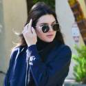 Kendall Jenner Goes For A Drive In Her Vintage Corvette