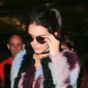 Kendall Jenner Makes A Stylish Landing At LAX