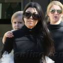 Kourtney Kardashian Sexes It Up In Leather Pants As Romance With Justin Bieber Heats Up