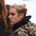 Justin Bieber Rocks A New Hairdo