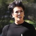 Kris Jenner Makes Jogging In Heels Look Easy
