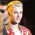Justin Bieber Attends Saint Laurent Fashion Show In Hollywood