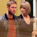 Taylor Swift And Calvin Harris Hold Hands On Date Night