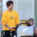 Louis Tomlinson Is On Daddy Duty With Baby Freddie