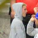 Justin Bieber Arrives To The Staples Center Before Concert