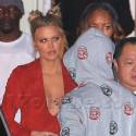 Khloe Kardashian Leaves The Studio With Trey Songz