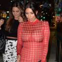 Kim Kardashian Gets All Dolled Up For Dinner