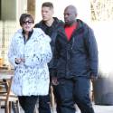 Kris Jenner Can't Stop Wearing Fur On Her Ski Trip