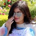 Kylie Jenner Grabs Lunch In A Yeezy T-Shirt