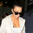 Kim Kardashian And Kris Jenner Fly Back To L.A. From Cannes