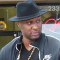 Lamar Odom Goes For A Run-DMC Look ... In Nike