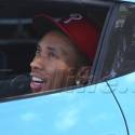 Tyga Cruises Around In Kylie's Car
