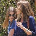 Cindy Crawford And Daughter Kaia Lunch In Malibu