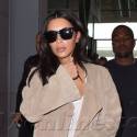 Kim Kardashian And Kanye West Leave Paris After 24-Hour Trip