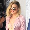 Khloe Kardashian's Boobs Are Poppin' Out