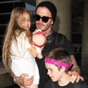 The Beckhams Return To Los Angeles