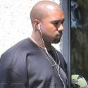 Kanye West Gets Busy At The Studio
