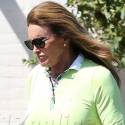 Caitlyn Jenner Isn't Blending In With This Golf Course Ensemble