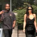 Kim Kardashian And Kanye West Are Back In Black In NYC