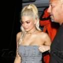 Kylie Jenner Dons Little Grey Dress For Nylon Mag Party