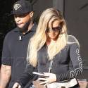 Khloe Kardashian Hits The Studio
