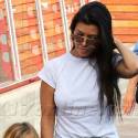 Kourtney Kardashian Steps Out With Added Security