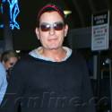 Charlie Sheen Has Questionable Travel Style